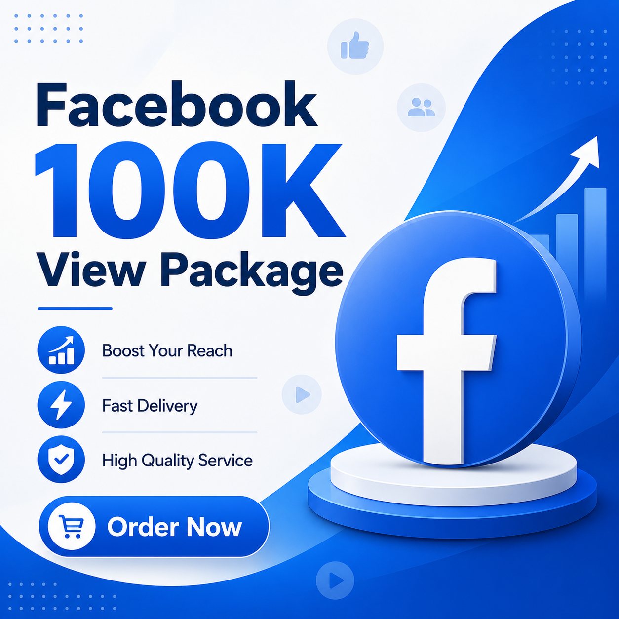 Facebook 100K View package